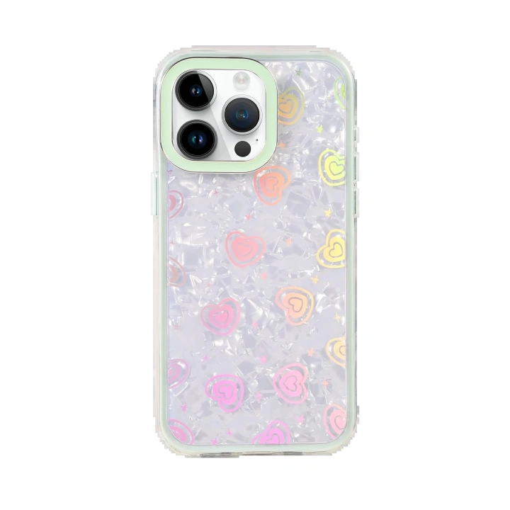 BFS Apple iPhone 15 Pro Lumi Desenli Kapak - Açık Mavi