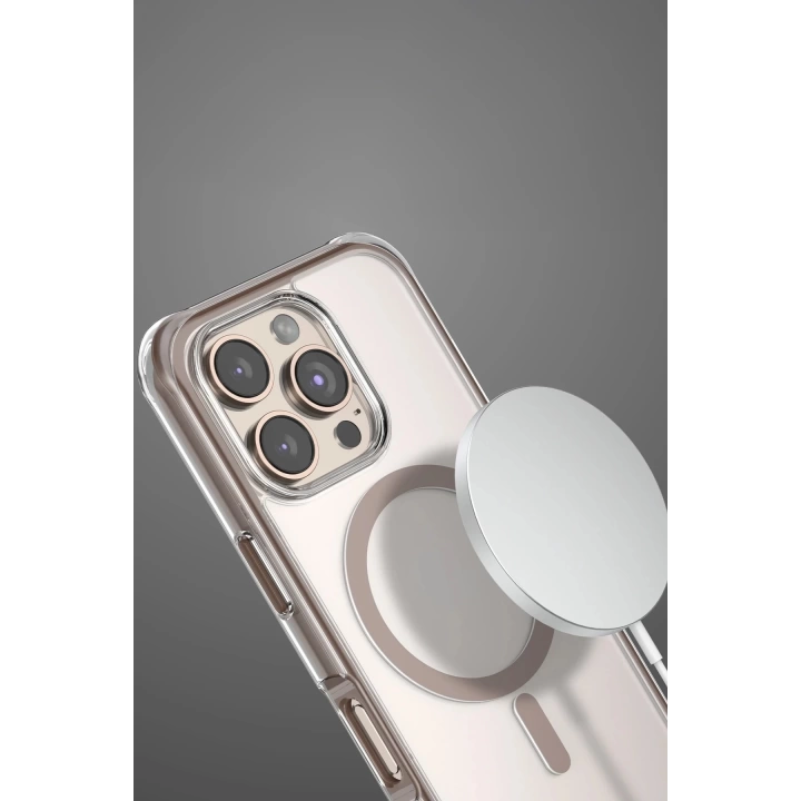 BFS Apple iPhone 15 Pro Max Hulk Magsafe Kapak - Titan Gri