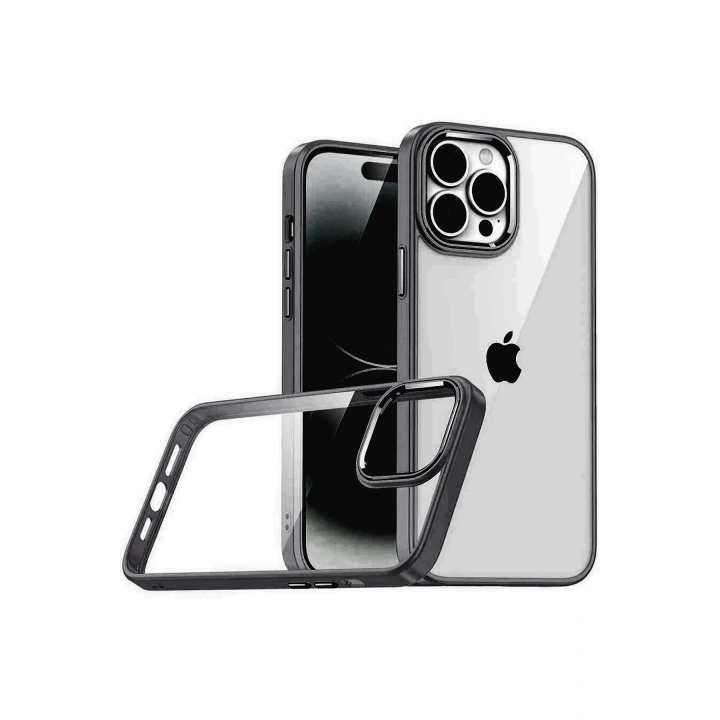 BFS  Apple iPhone 15 Pro Max  Lensli Silikon - Siyah