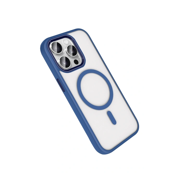 BFS  Apple iPhone 15 Pro Max Terea Magsafe Kapak - Lacivert