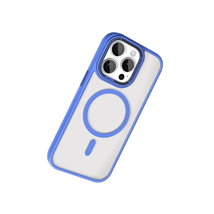 BFS Apple iPhone 15 Pro Max Terea Magsafe Kapak - Mavi