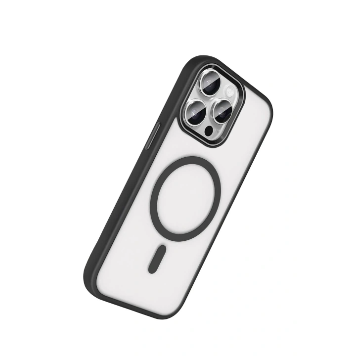 BFS Apple iPhone 15 Pro Max Terea Magsafe Kapak - Siyah