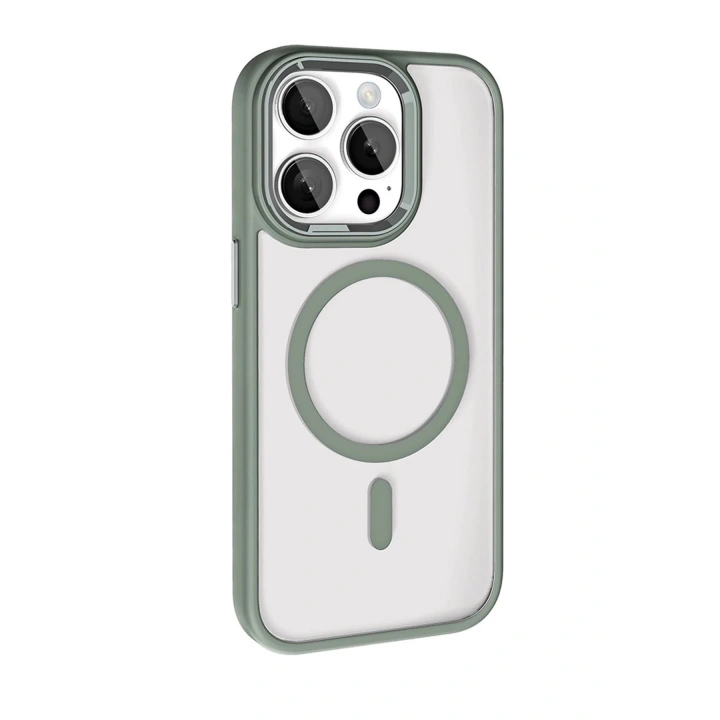 BFS Apple iPhone 15 Pro Max Terea Magsafe Kapak - Titan Gri