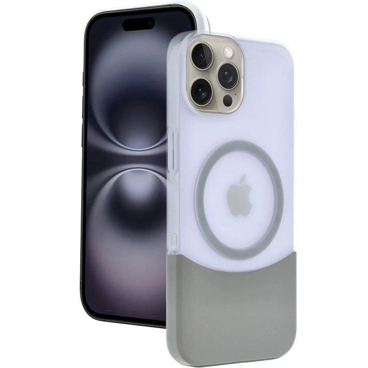 BFS  Apple iPhone 15 Pro Max Velar Magsafe Kapak - Natural Grey