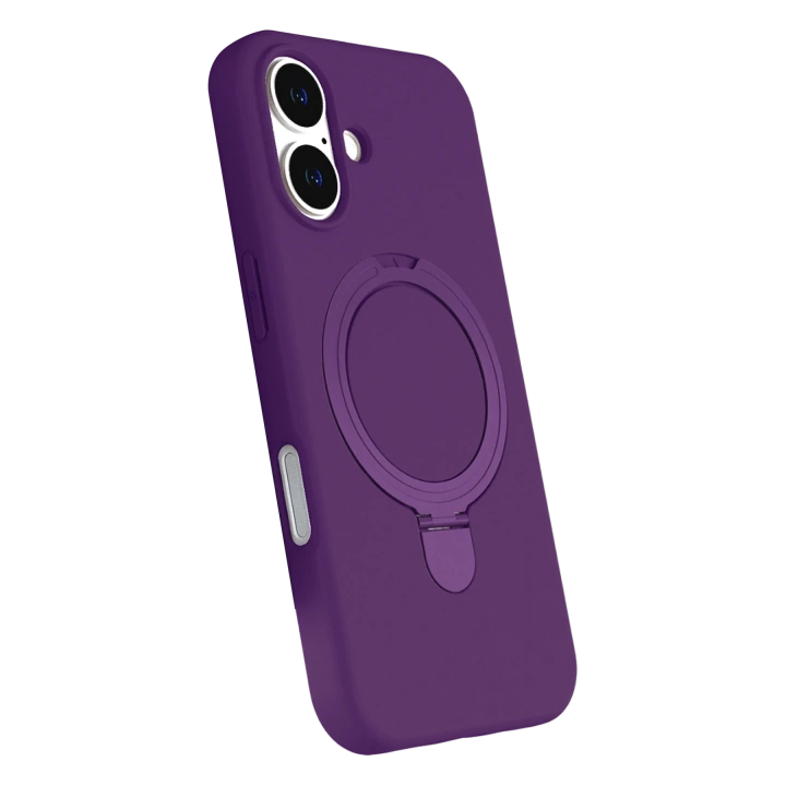 BFS  Apple iPhone 16 Plus Regal Magsafe Standlı Kapak - Derin Mor