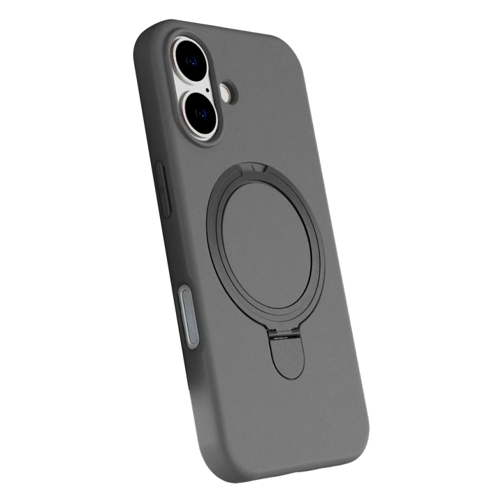 BFS  Apple iPhone 16 Plus Regal Magsafe Standlı Kapak - Titan Gri