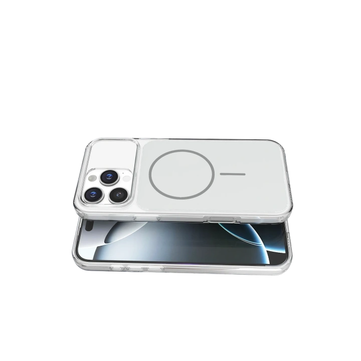 BFS  Apple iPhone 16 Pro Max Bruma Magsafe Kapak - Gümüş