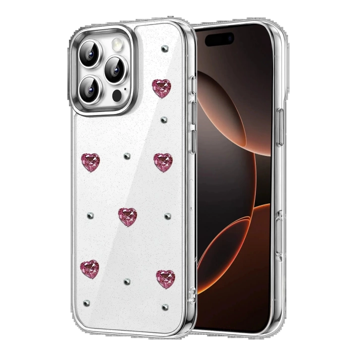 BFS Apple iPhone 16 Pro Max Fiyonk Desenli Kapak - Desen 4