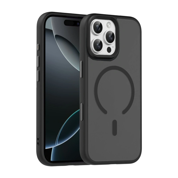 BFS  Apple iPhone 16 Pro Max Megane Magsafe Kapak - Siyah