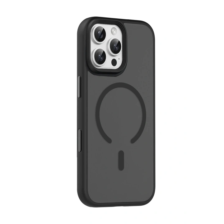 BFS Apple iPhone 16 Pro Max Megane Magsafe Kapak - Siyah