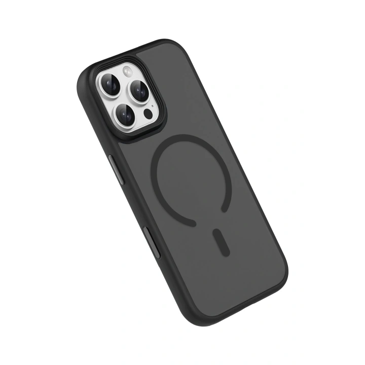BFS Apple iPhone 16 Pro Max Megane Magsafe Kapak - Siyah