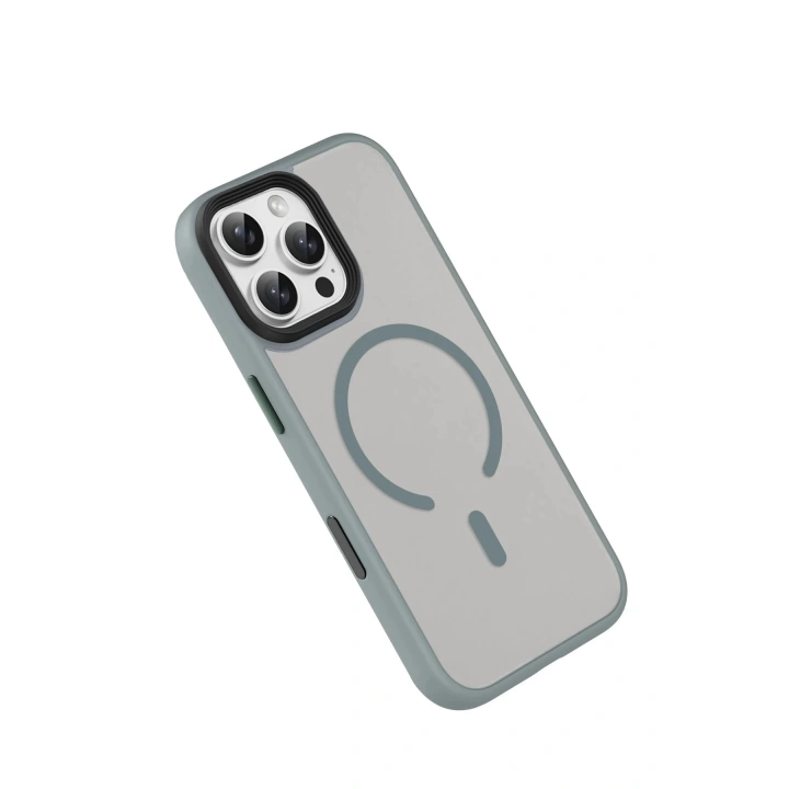 BFS Apple iPhone 16 Pro Max Megane Magsafe Kapak - Titan Gri