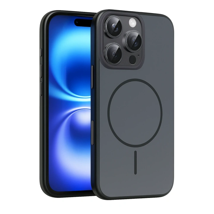 BFS  Apple iPhone 16 Pro Max Neva Magsafe Kapak - Siyah