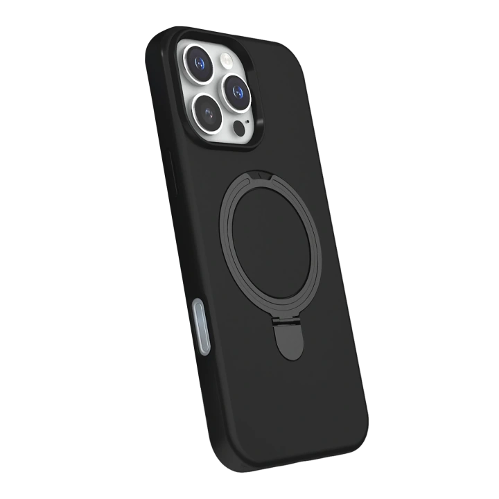 BFS  Apple iPhone 16 Pro Max Regal Magsafe Standlı Kapak - Siyah
