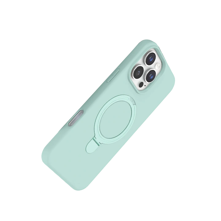 BFS  Apple iPhone 16 Pro Max Regal Magsafe Standlı Kapak - Su Yeşili