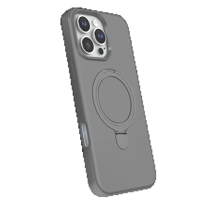 BFS Apple iPhone 16 Pro Max Regal Magsafe Standlı Kapak - Titan Gri