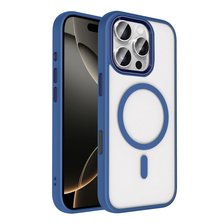 BFS  Apple iPhone 16 Pro Max Terea Magsafe Kapak - Lacivert