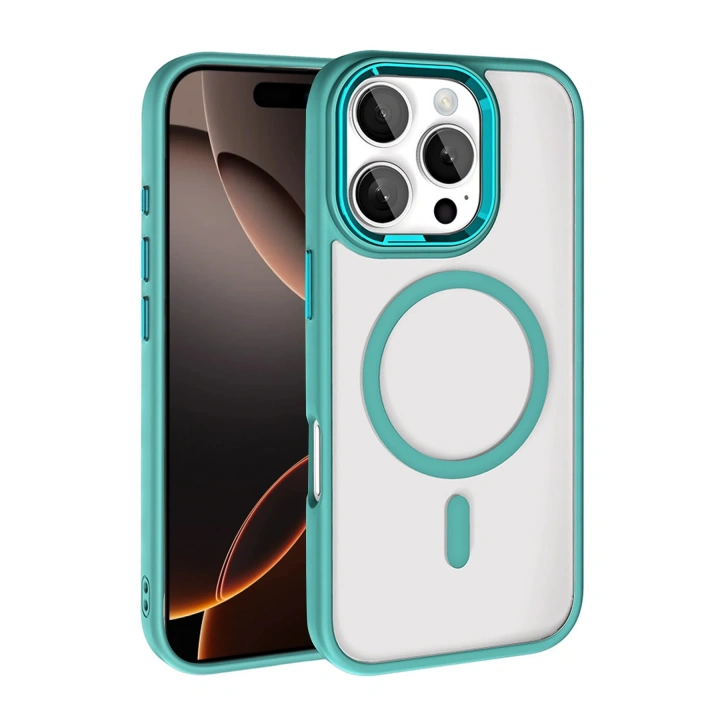 BFS  Apple iPhone 16 Pro Max Terea Magsafe Kapak - Yeşil