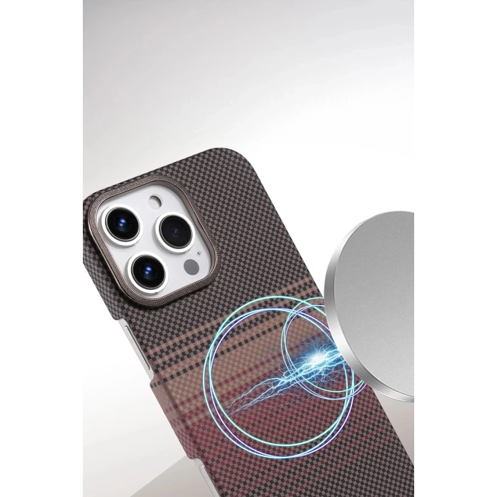 BFS Apple iPhone 16 Pro Max Vega Magsafe Kapak - Çöl Titanyum
