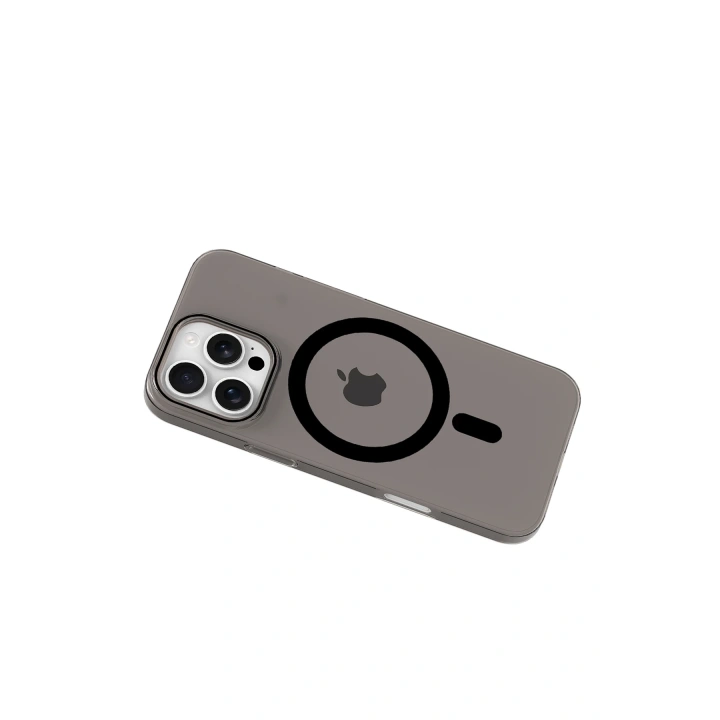 BFS  Apple iPhone 16 Pro PC Blank Magsafe Kapak - Siyah