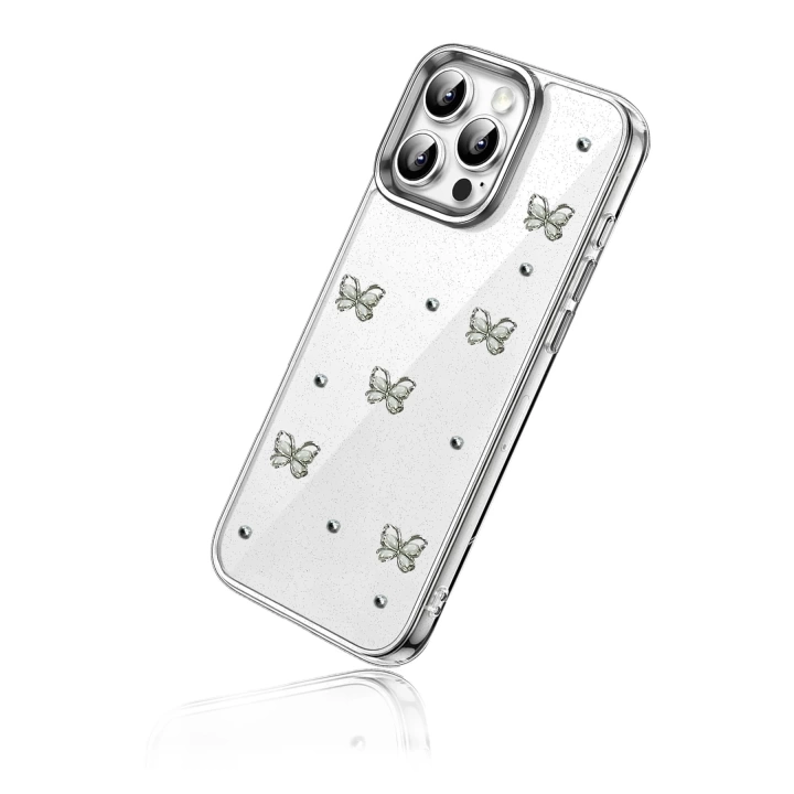 BFS Apple iPhone 16E Fiyonk Desenli Kapak - Desen 5