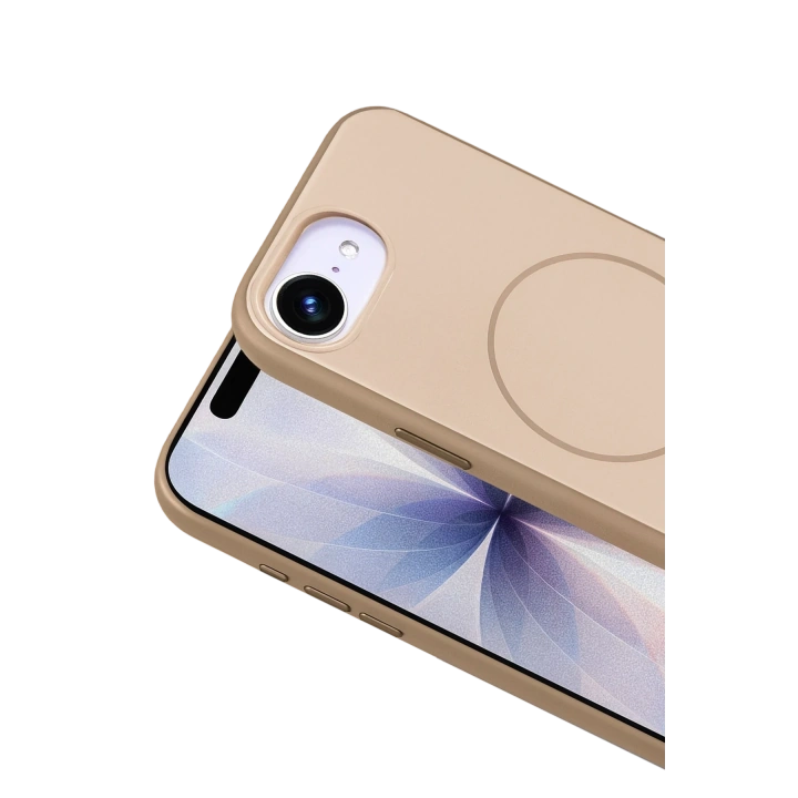 BFS  Apple iPhone 16E Neva Magsafe Kapak - Gold