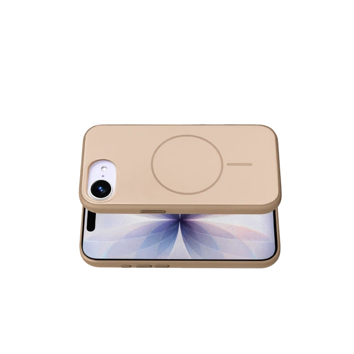 BFS  Apple iPhone 16E Neva Magsafe Kapak - Gold