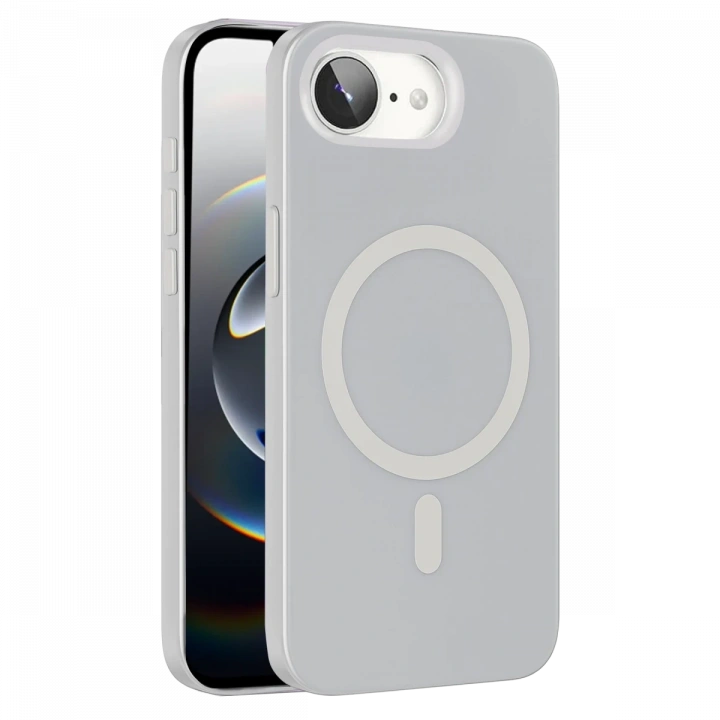 BFS  Apple iPhone 16E Tuna PC Slim Magsafe Kapak - Şeffaf