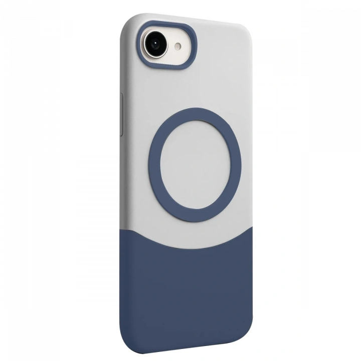 BFS  Apple iPhone 16E Velar Magsafe Kapak - Lacivert