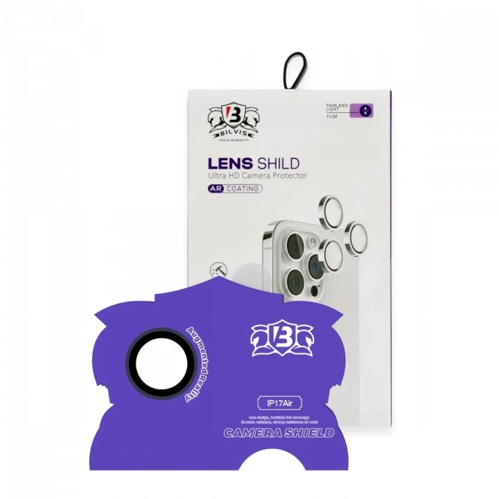BFS  Apple iPhone 17 Air Bilvis Titan Kamera Lens - Lacivert