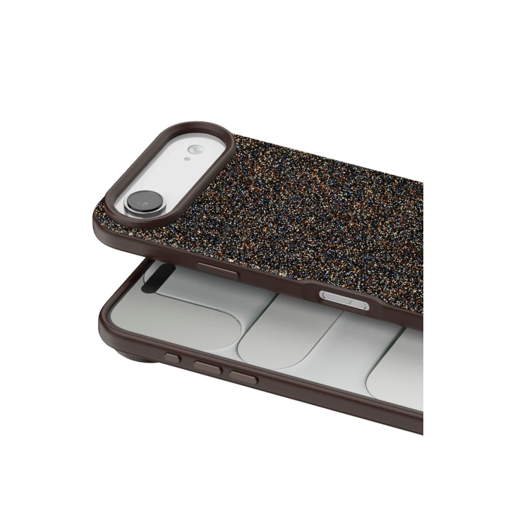 BFS  Apple iPhone 17 Air Bright Simli Kapak - Gold