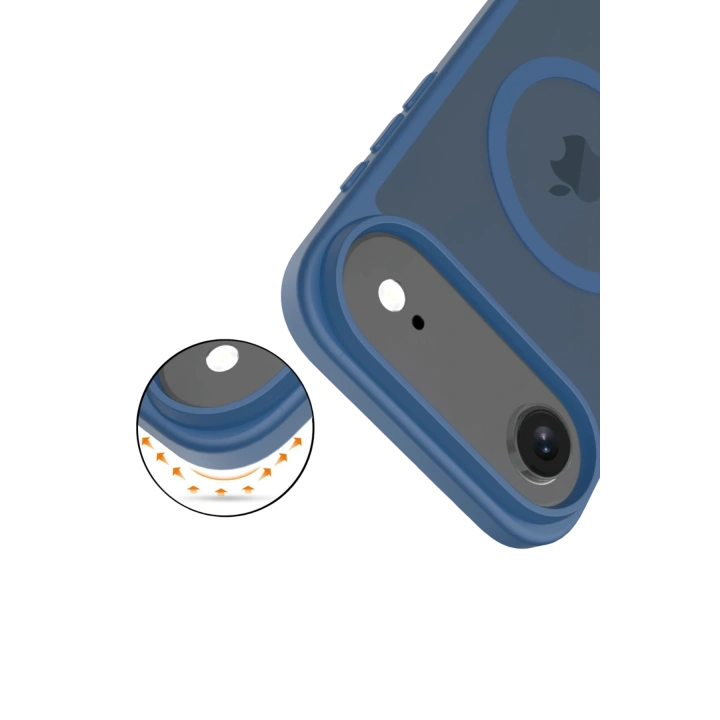 BFS  Apple iPhone 17 Air Jota Magsafe Kapak - Lacivert