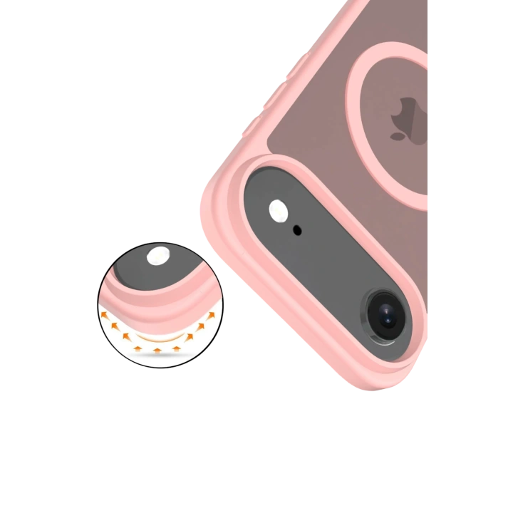 BFS  Apple iPhone 17 Air Jota Magsafe Kapak - Pudra