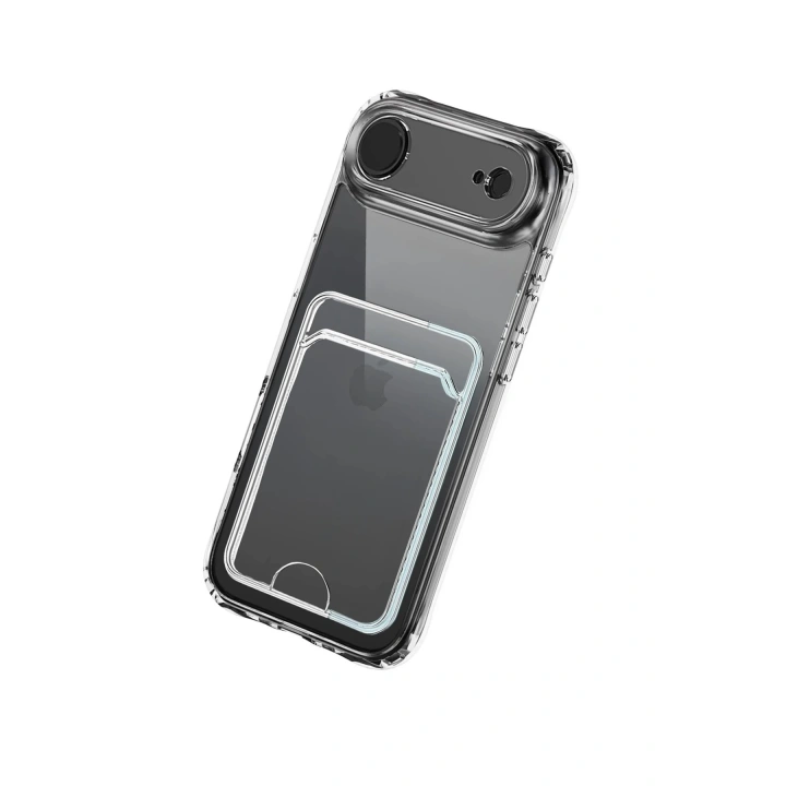 BFS Apple iPhone 17 Air Kart Şeffaf Silikon - Şeffaf