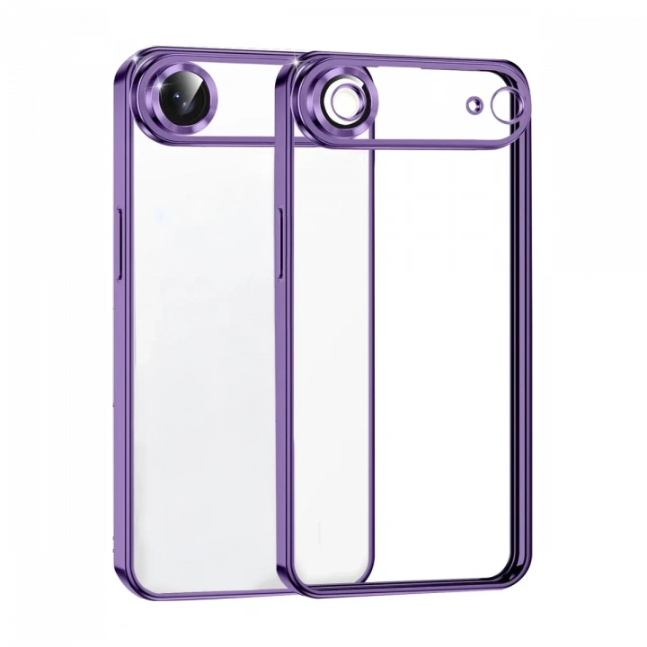 BFS  Apple iPhone 17 Air  Lensli Silikon - Mor