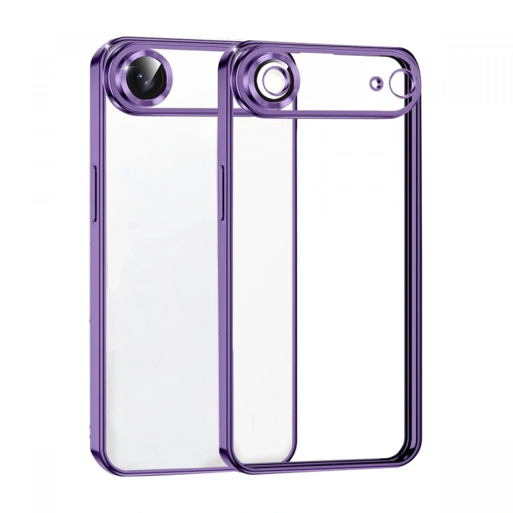 BFS  Apple iPhone 17 Air  Lensli Silikon - Mor