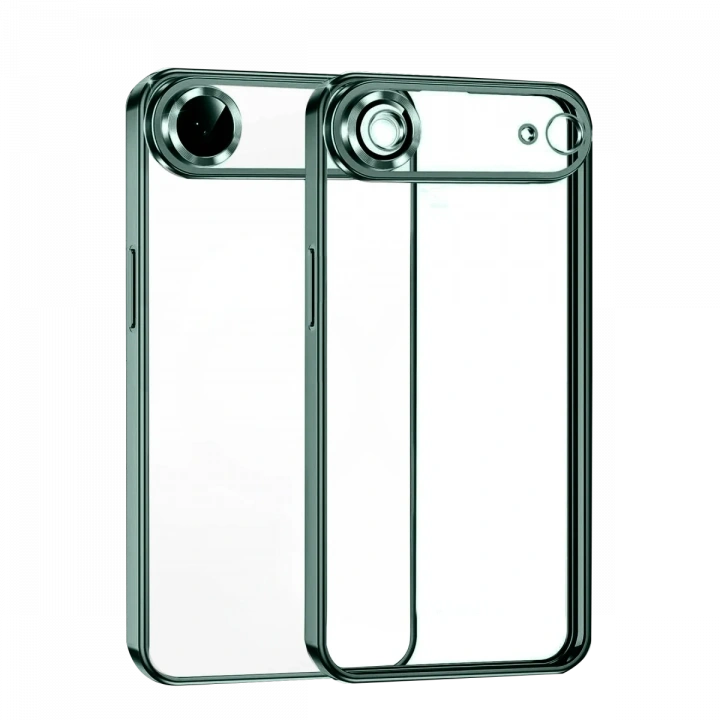 BFS  Apple iPhone 17 Air  Lensli Silikon - Yeşil