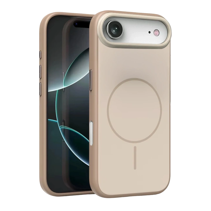 BFS  Apple iPhone 17 Air Neva Magsafe Kapak - Gold