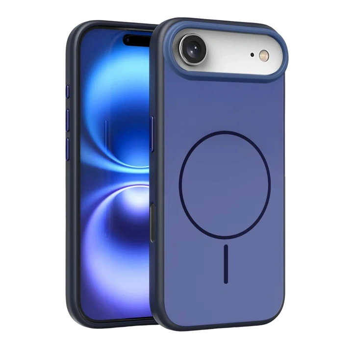 BFS  Apple iPhone 17 Air Neva Magsafe Kapak - Lacivert