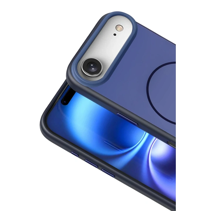 BFS  Apple iPhone 17 Air Neva Magsafe Kapak - Lacivert