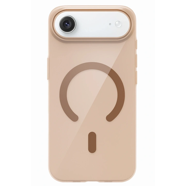 BFS  Apple iPhone 17 Air PC Blank Magsafe Kapak - Çöl Titanyum