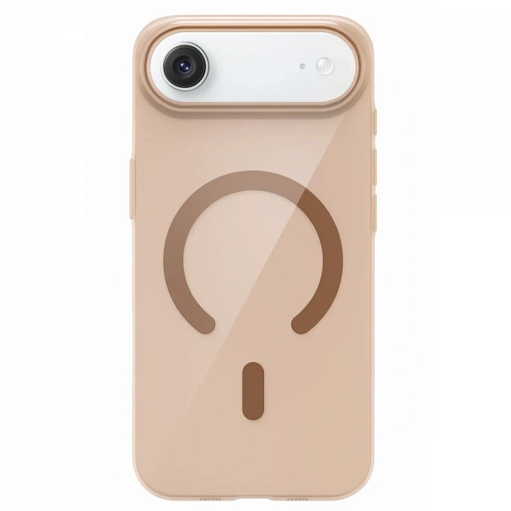 BFS  Apple iPhone 17 Air PC Blank Magsafe Kapak - Çöl Titanyum