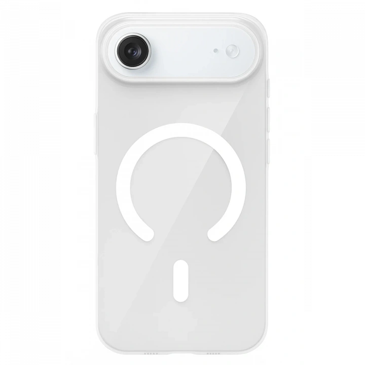 BFS  Apple iPhone 17 Air PC Blank Magsafe Kapak - Şeffaf