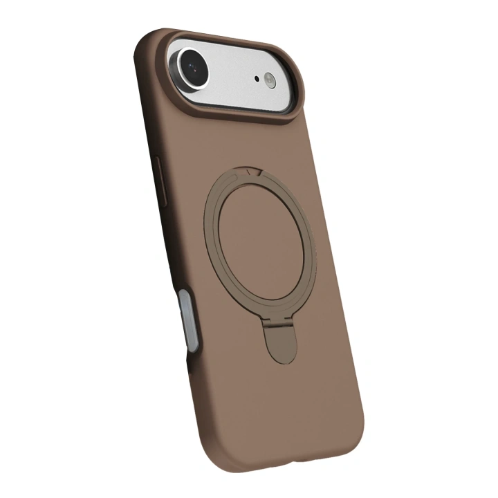 BFS  Apple iPhone 17 Air Regal Magsafe Standlı Kapak - Çöl Titanyum