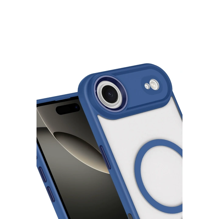 BFS  Apple iPhone 17 Air Terea Magsafe Kapak - Lacivert