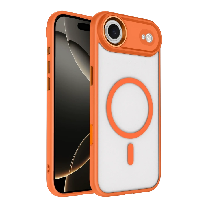 BFS  Apple iPhone 17 Air Terea Magsafe Kapak - Turuncu
