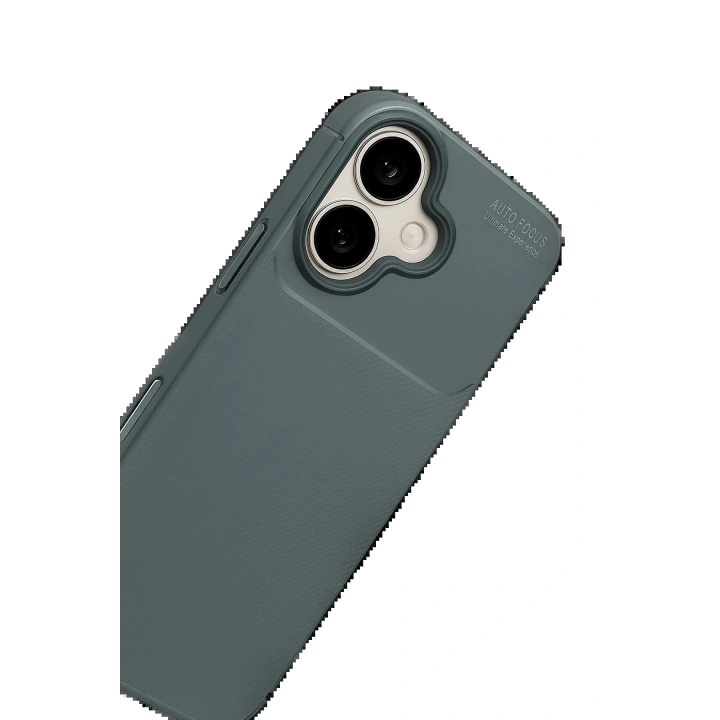 BFS Apple iPhone 17 Auto Focus Karbon Kapak - Gri