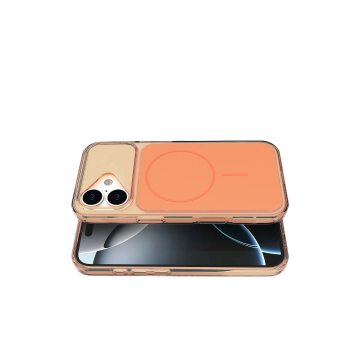 BFS  Apple iPhone 17 Bruma Magsafe Kapak - Turuncu