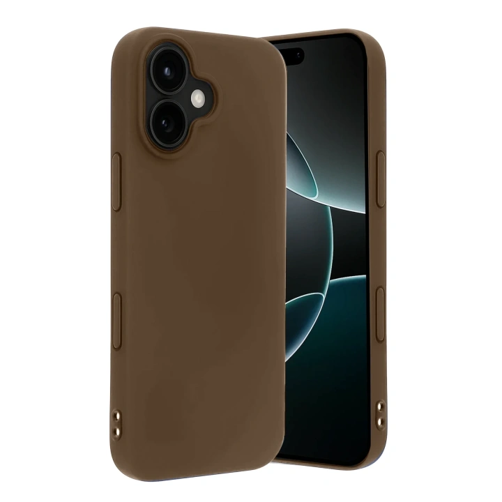 BFS  Apple iPhone 17 First Silikon - Kahverengi