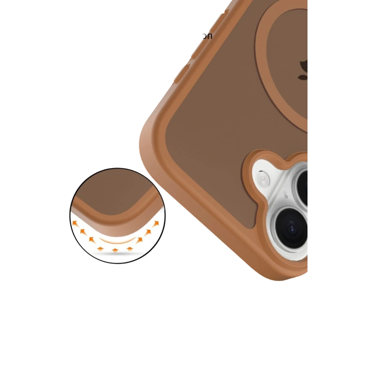 BFS  Apple iPhone 17 Jota Magsafe Kapak - Çöl Titanyum